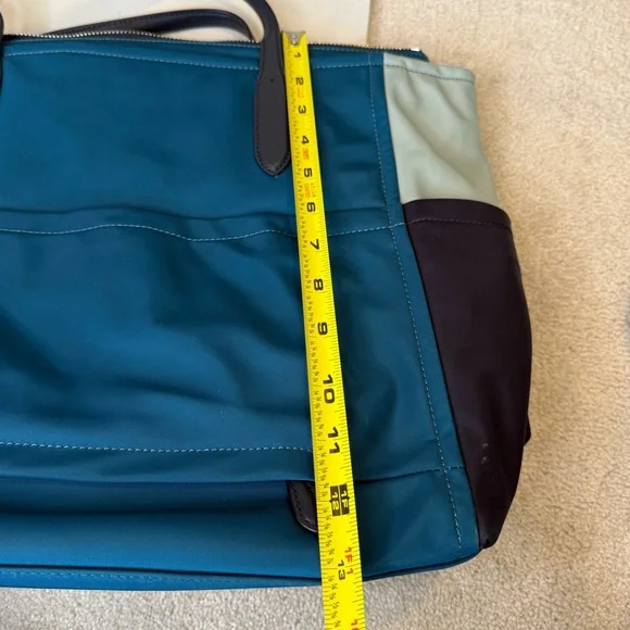 Kate Spade Blue Chelsea Color-block Nylon Large Tote Bag - Picture 11 of 11